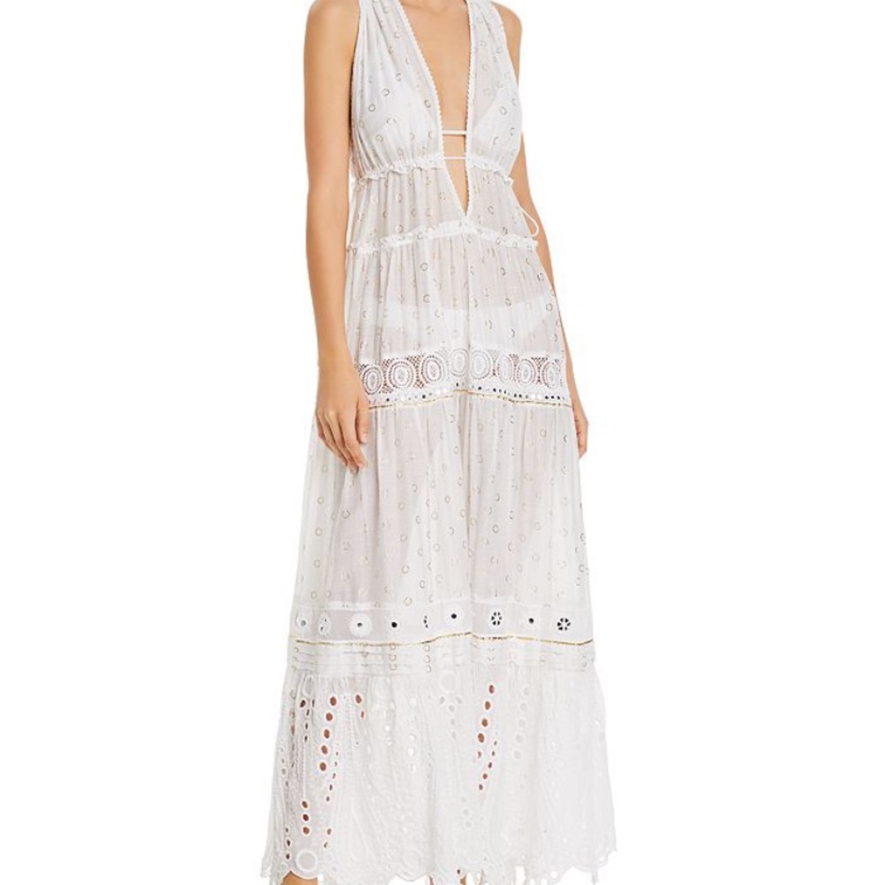 Ramy Brook Luiza Maxi Dress Swim Coverup XS
